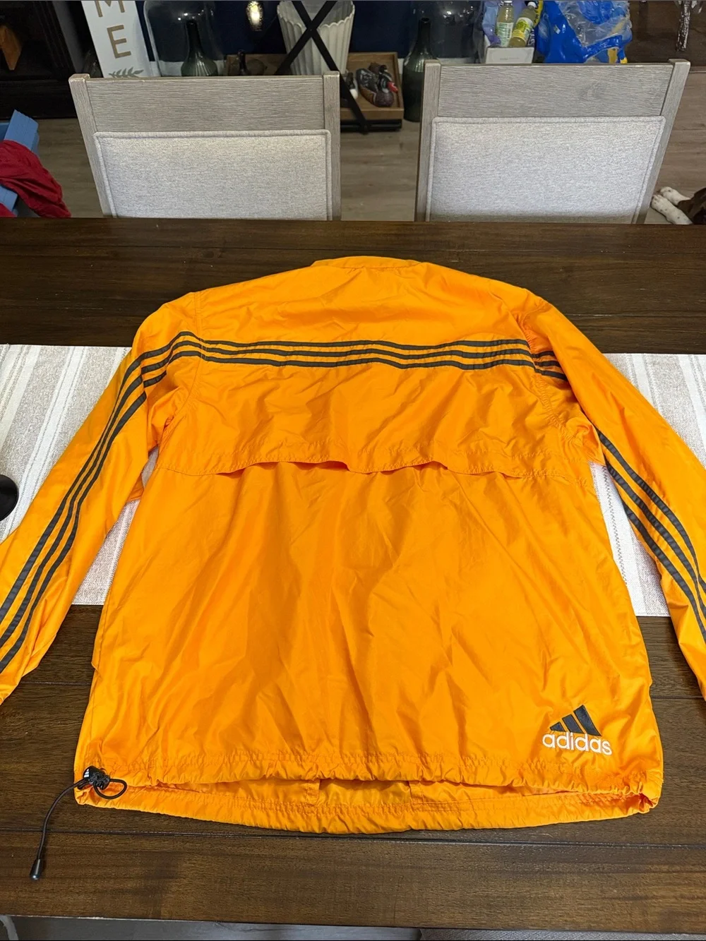 Vintage 90’s Adidas yellow windbreaker